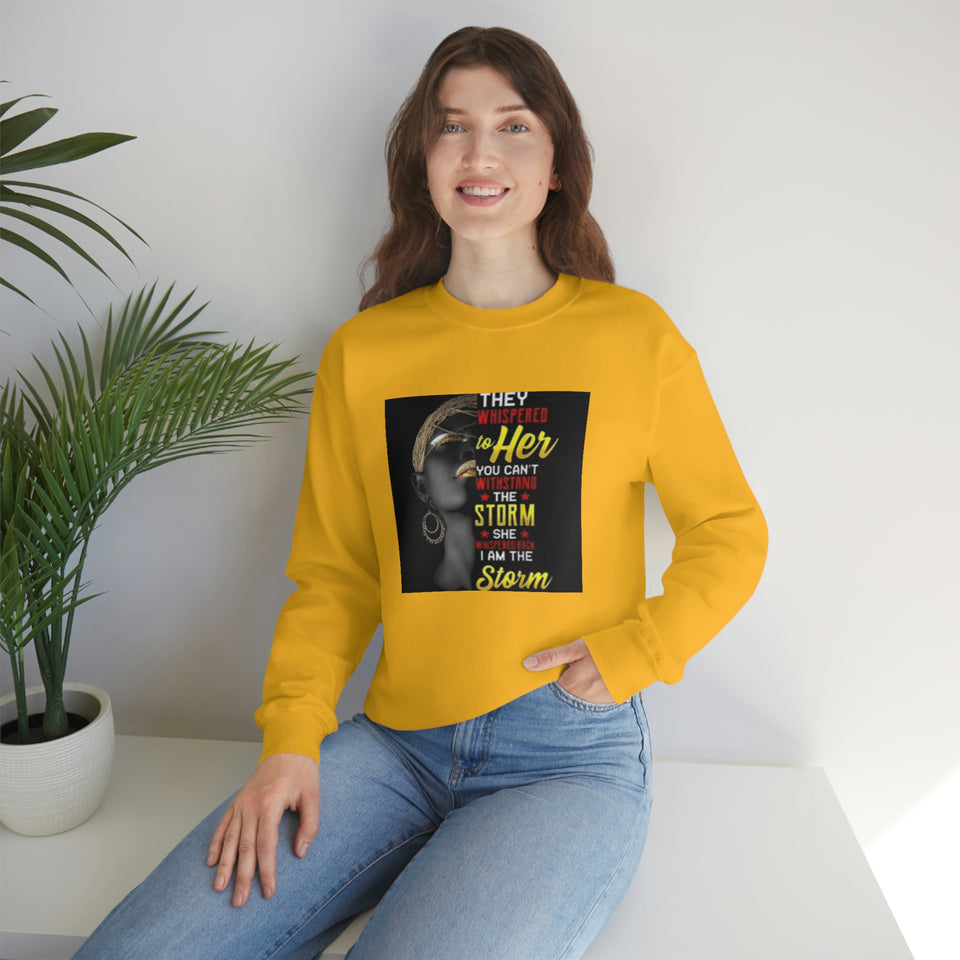 They Whispered Unisex Heavy Blend™ Crewneck Sweatshirt