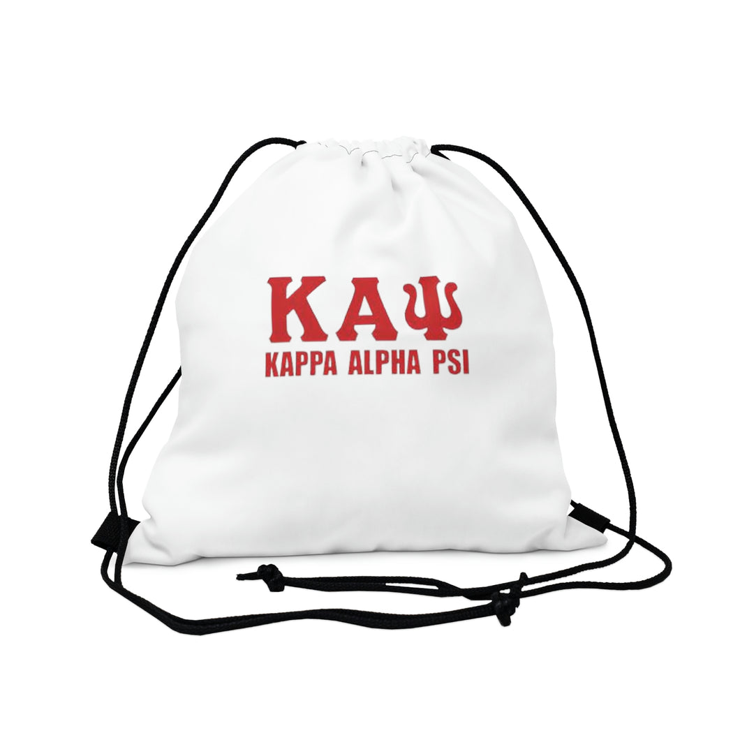 Kappa Alpha Psi Outdoor Drawstring Bag