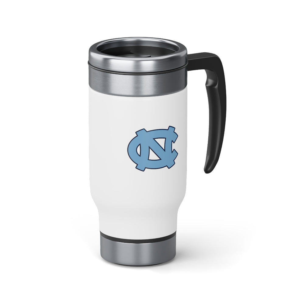 UNC Travel Mug with Handle, 14oz