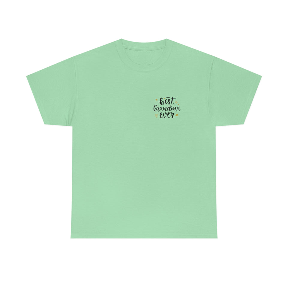 Best Grandma Ever Unisex Heavy Cotton Tee