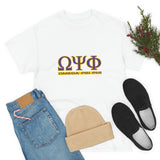 Omega Psi Phi Unisex Heavy Cotton Tee