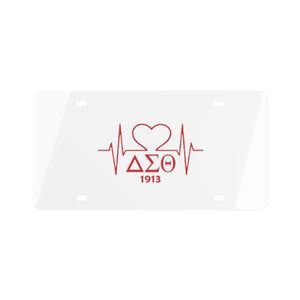 Delta Heartbeat License Plate