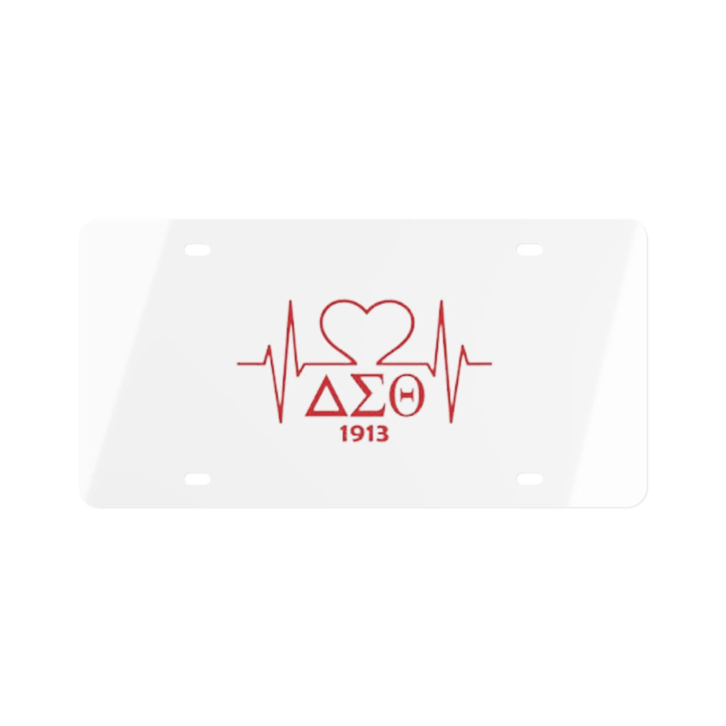 Delta Heartbeat License Plate
