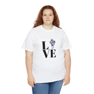 LOVE University of virginia Unisex Heavy Cotton Tee
