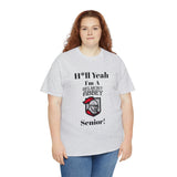 H*ll Yeah! Belmont Abbey Senior Unisex Heavy Cotton Tee