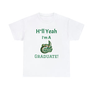 H*ll Yeah! UNC Charlotte Senior Unisex Heavy Cotton Tee