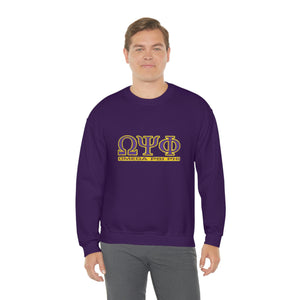 Omega Psi Phi Unisex Heavy Blend™ Crewneck Sweatshirt