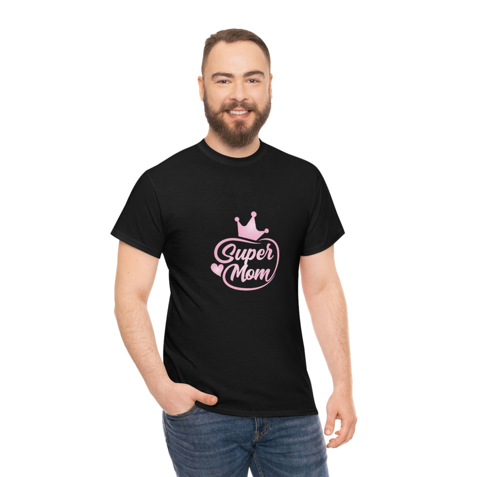 Super Mom Unisex Heavy Cotton Tee