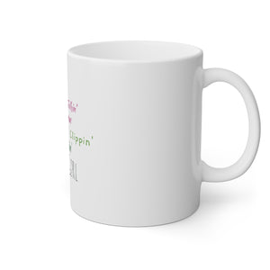I'm A Sassy talkin flip-flop wearin' coupon clippin' money savin' kinda girl White Mug, 11oz
