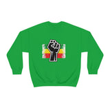 Black Fist Unisex Heavy Blend™ Crewneck Sweatshirt