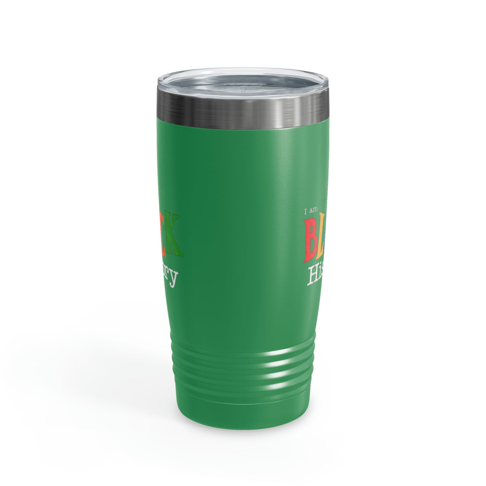 I Am Black History Ringneck Tumbler, 20oz