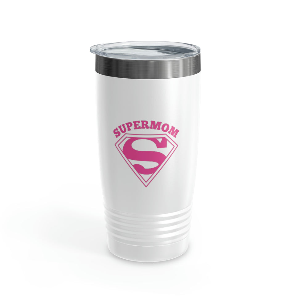 Super Mom Ringneck Tumbler, 20oz