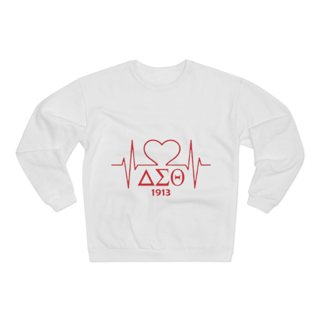 Delta Heartbeat Unisex Crew Neck Sweatshirt
