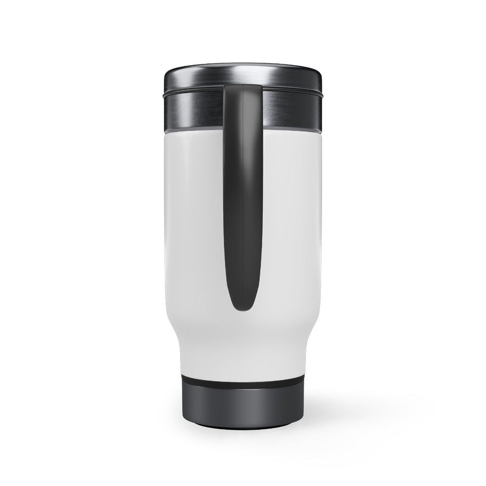 Ashbrook Stainless Steel Travel Mug with Handle, 14oz