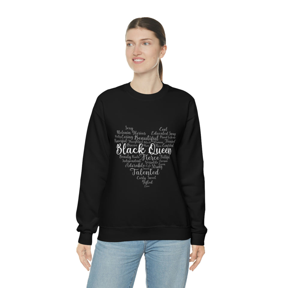 Black Queen Crewneck Sweatshirt
