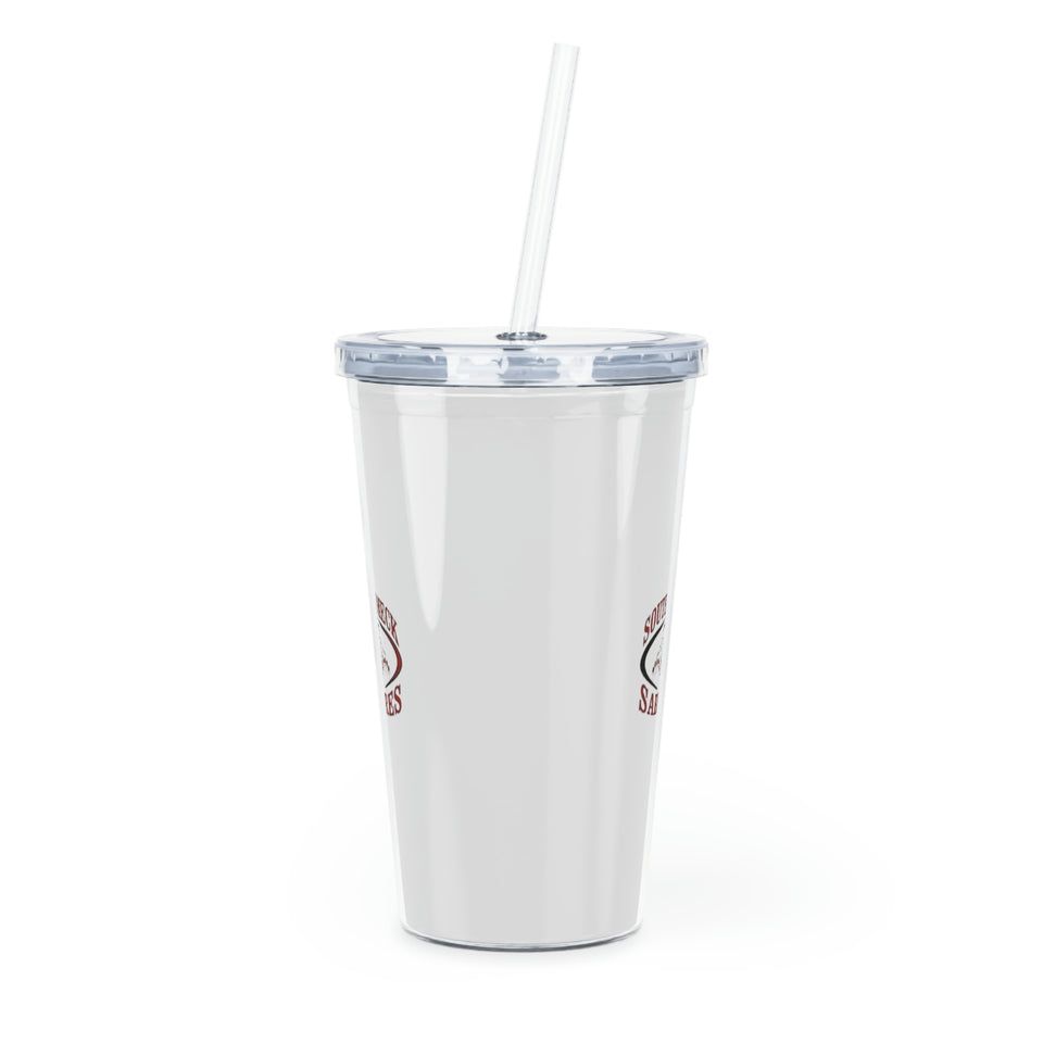 South Meck HS Plastic Tumbler with Straw
