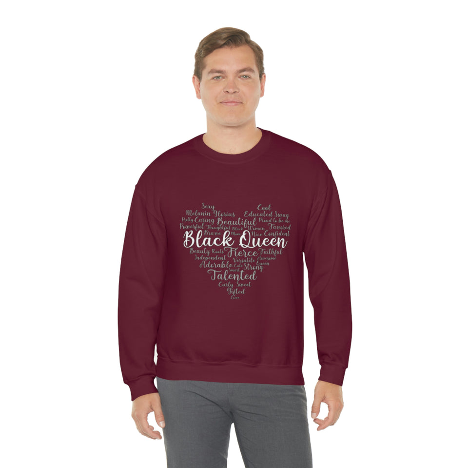 Black Queen Crewneck Sweatshirt