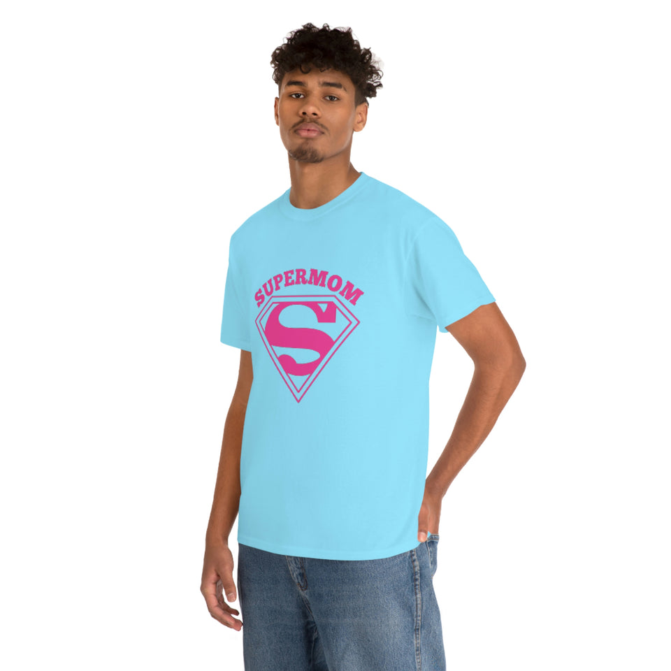 Super Mom Unisex Heavy Cotton Tee
