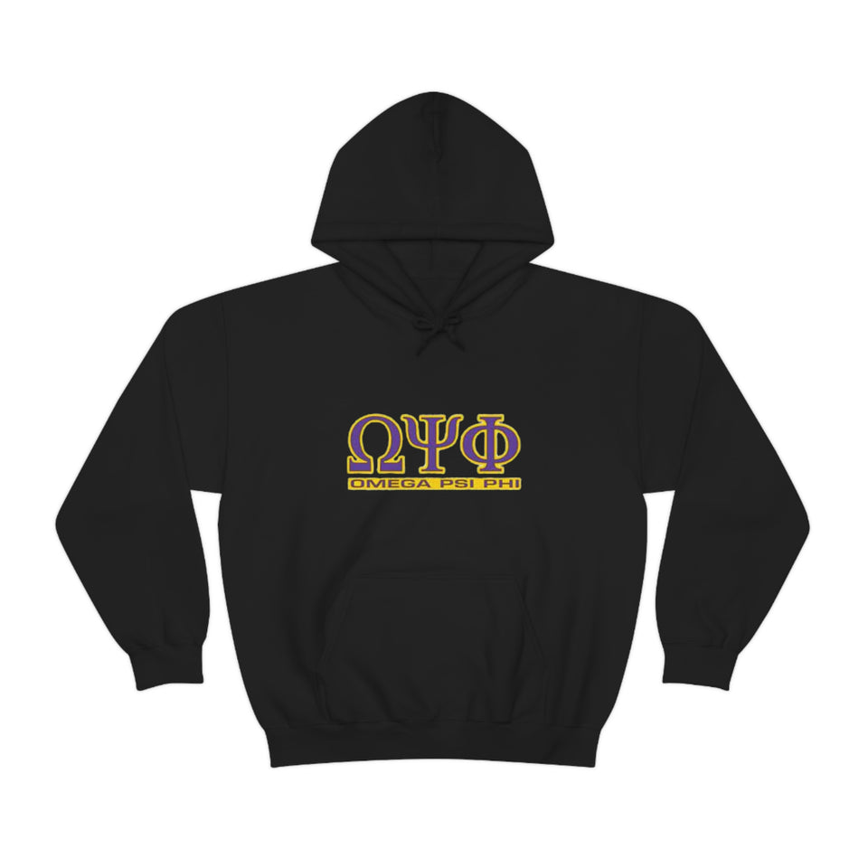 Omega Psi Phi Unisex Heavy Blend™ Hooded Sweatshirt