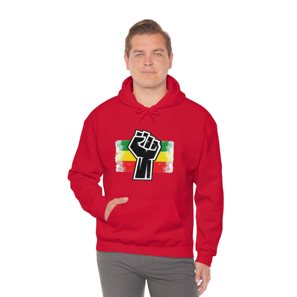 Black Fist Unisex Heavy Blend™ Hooded Sweatshirt