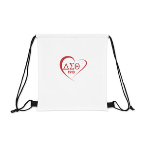 Delta Sigma Theta Outdoor Drawstring Bag