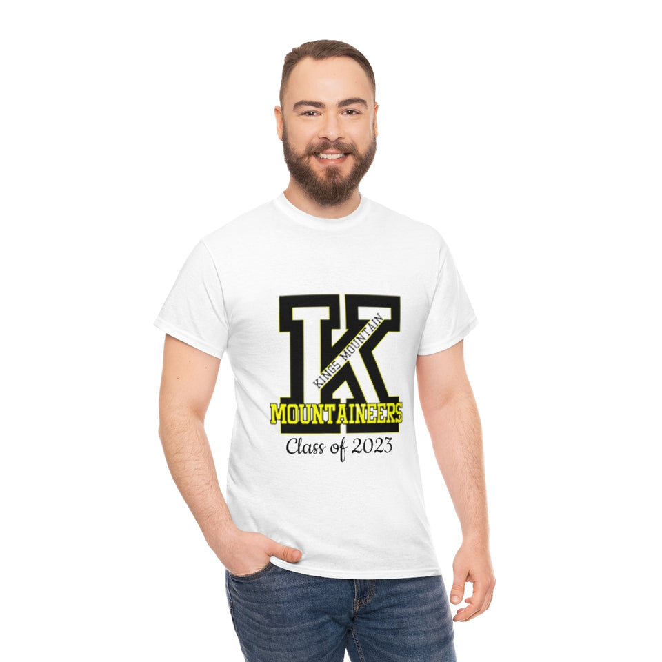 Kings Mountain High School Class of 2023 Unisex Heavy Cotton Tee