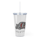 Butler Class of 2023 Plastic Tumbler with Straw