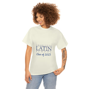 Charlotte Latin Class of 2023 Unisex Heavy Cotton Tee