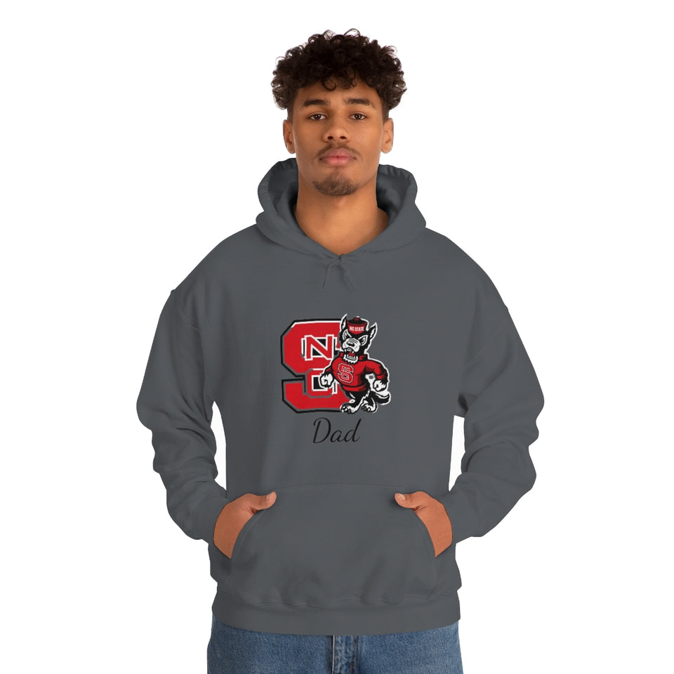 NC State Dad Unisex Heavy Blend™ Hooded Sweatshirt