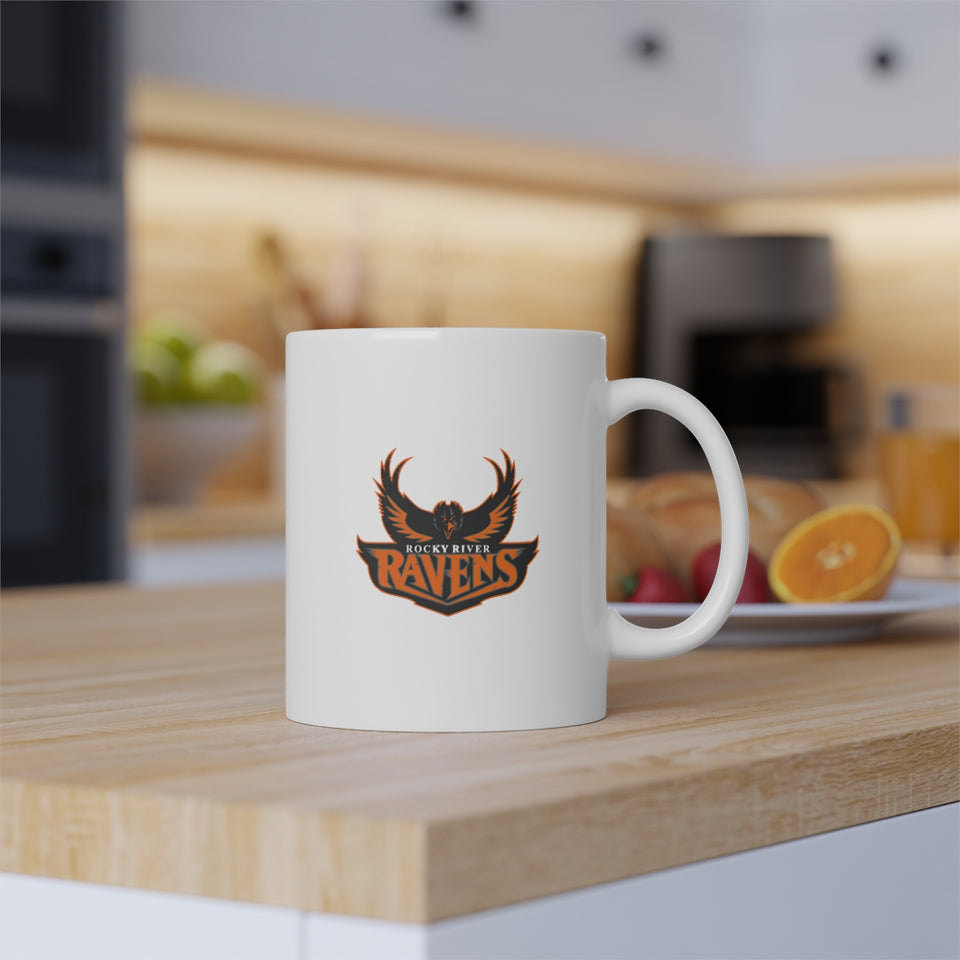 Rocky River White Mug, 11oz