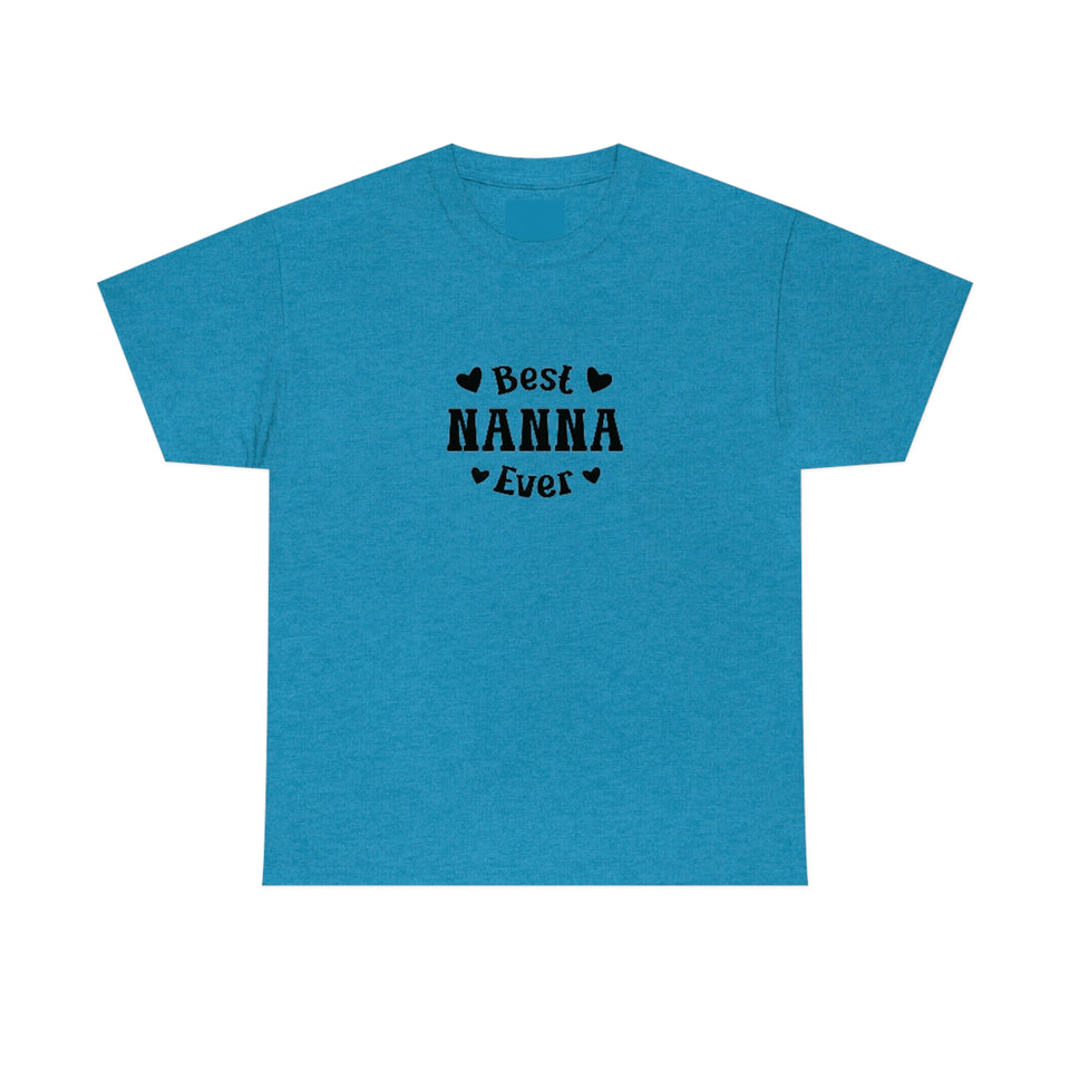 Best Nanna Ever Unisex Heavy Cotton Tee
