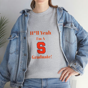 H*ll Yeah! Syracuse University Unisex Heavy Cotton Tee