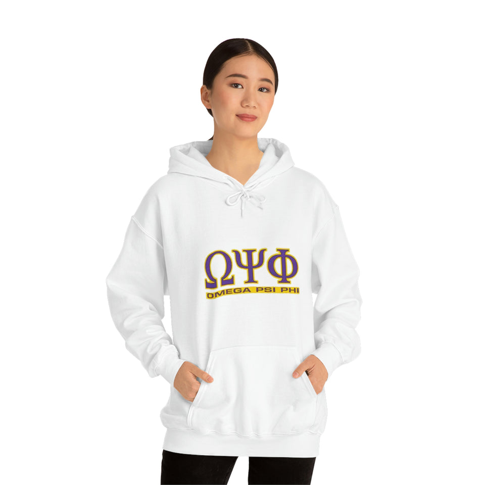 Omega Psi Phi Unisex Heavy Blend™ Hooded Sweatshirt