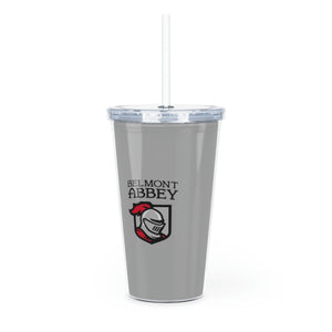 Belmont Abbey Plastic Tumbler with Straw