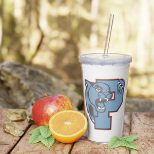 Piedmont HS Plastic Tumbler with Straw