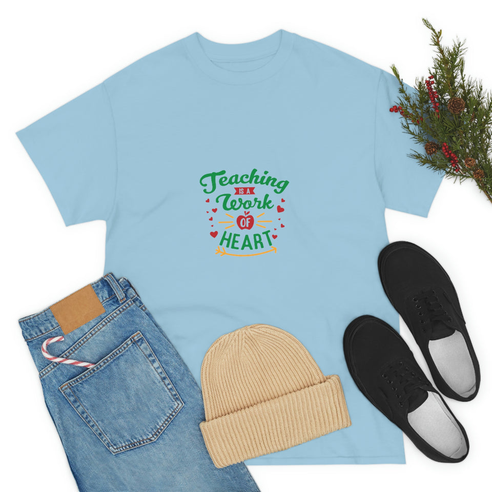 Work of Heart Cotton Tee