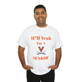 H*ll Yeah! Virginia Cavaliers Senior Unisex Heavy Cotton Tee