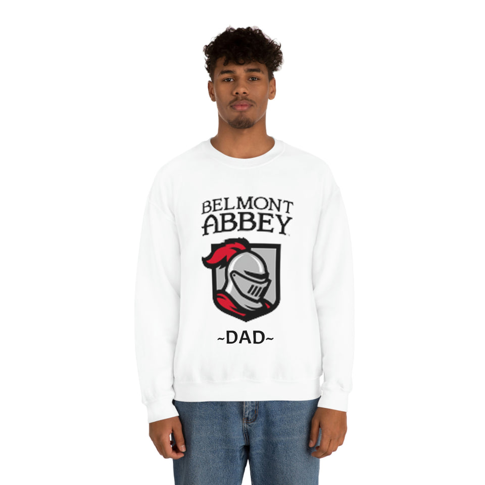 Belmont Abbey Dad Unisex Heavy Blend™ Crewneck Sweatshirt