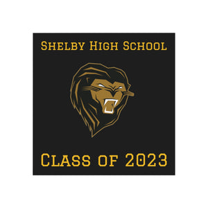 Shelby HS Class of 2023 Square Magnet