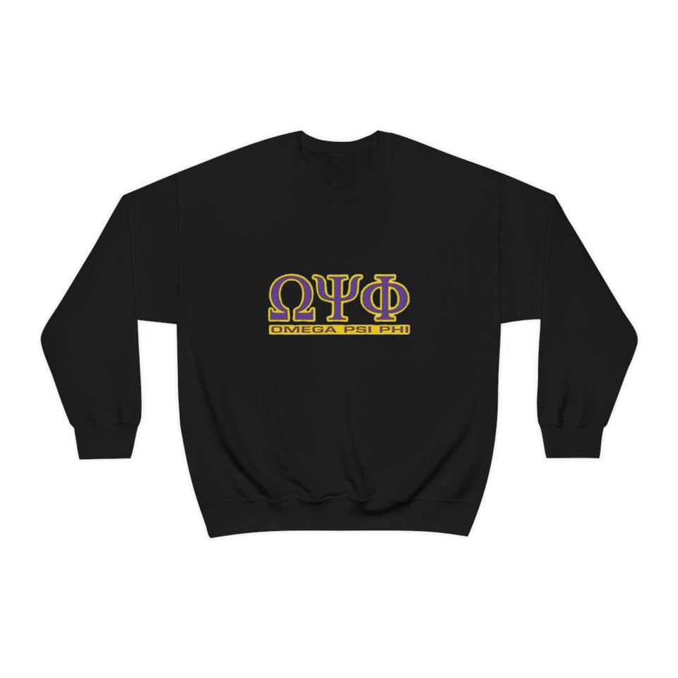 Omega Psi Phi Unisex Heavy Blend™ Crewneck Sweatshirt