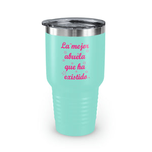 Best Grandma Ever Spanish Ringneck Tumbler, 30oz