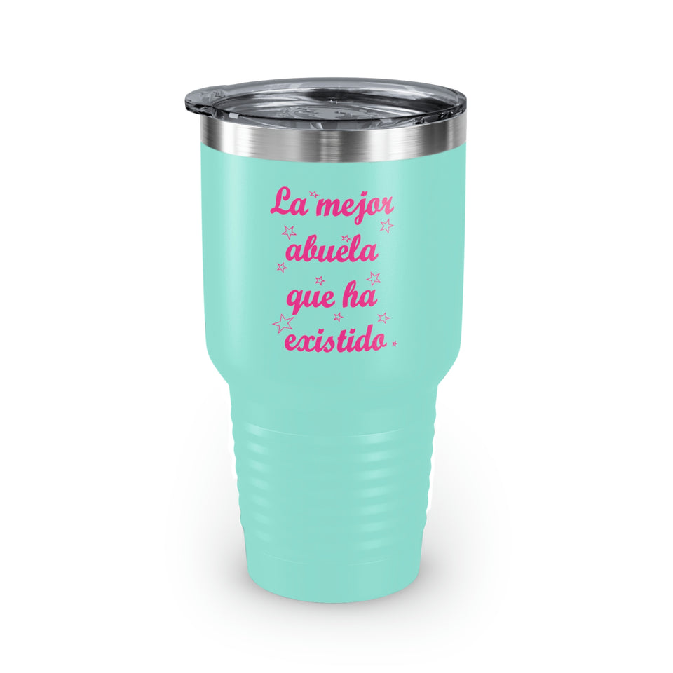 Best Grandma Ever Spanish Ringneck Tumbler, 30oz