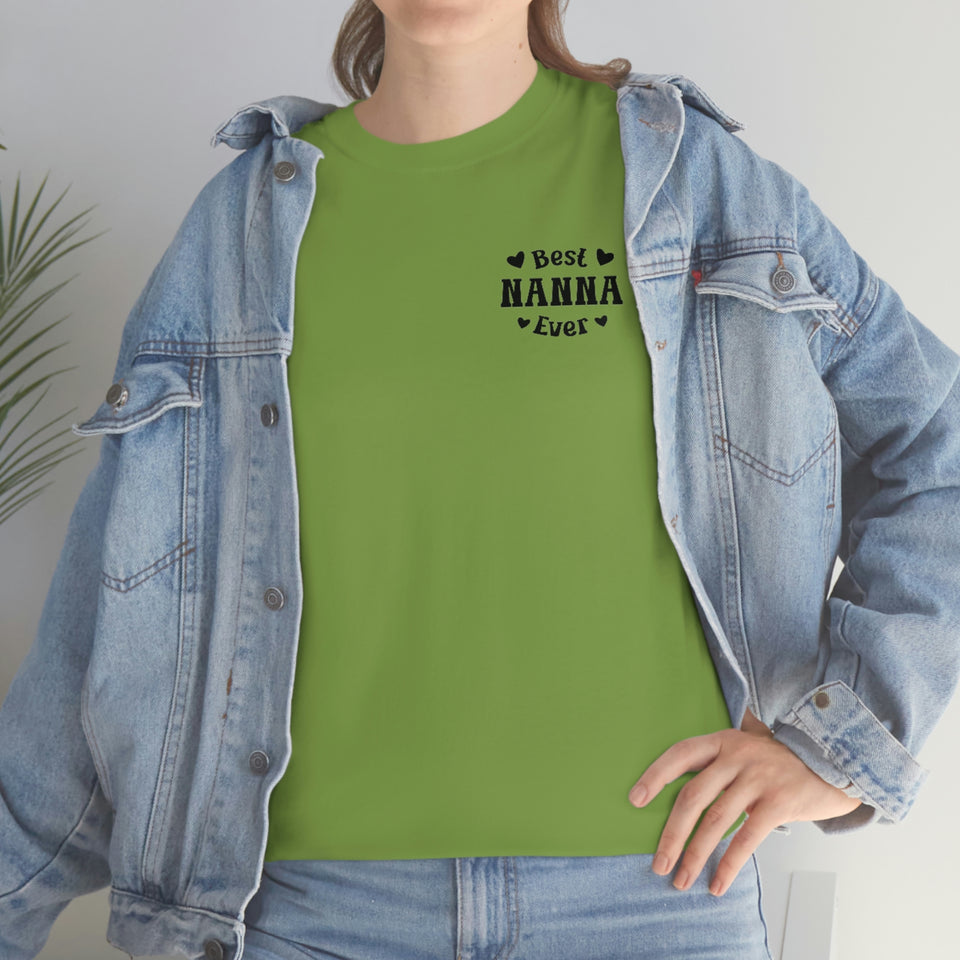 Best Nanna Ever Unisex Heavy Cotton Tee