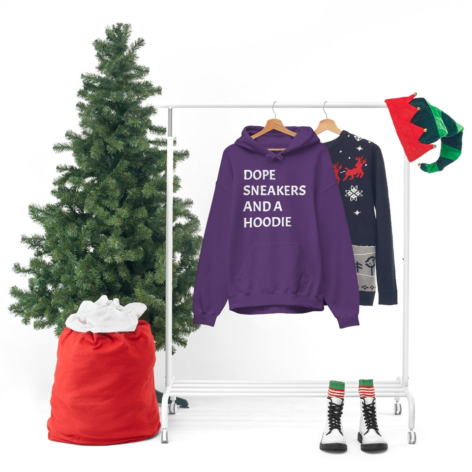 DOPE SNEAKERS AND A HOODIE Unisex Heavy Blend™ Hooded Sweatshirt