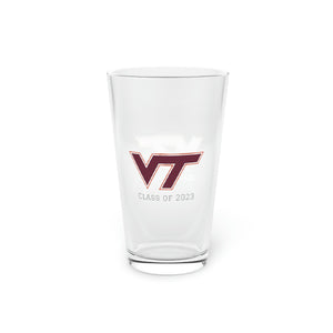 Virginia Tech Class of 2023 Pint Glass, 16oz