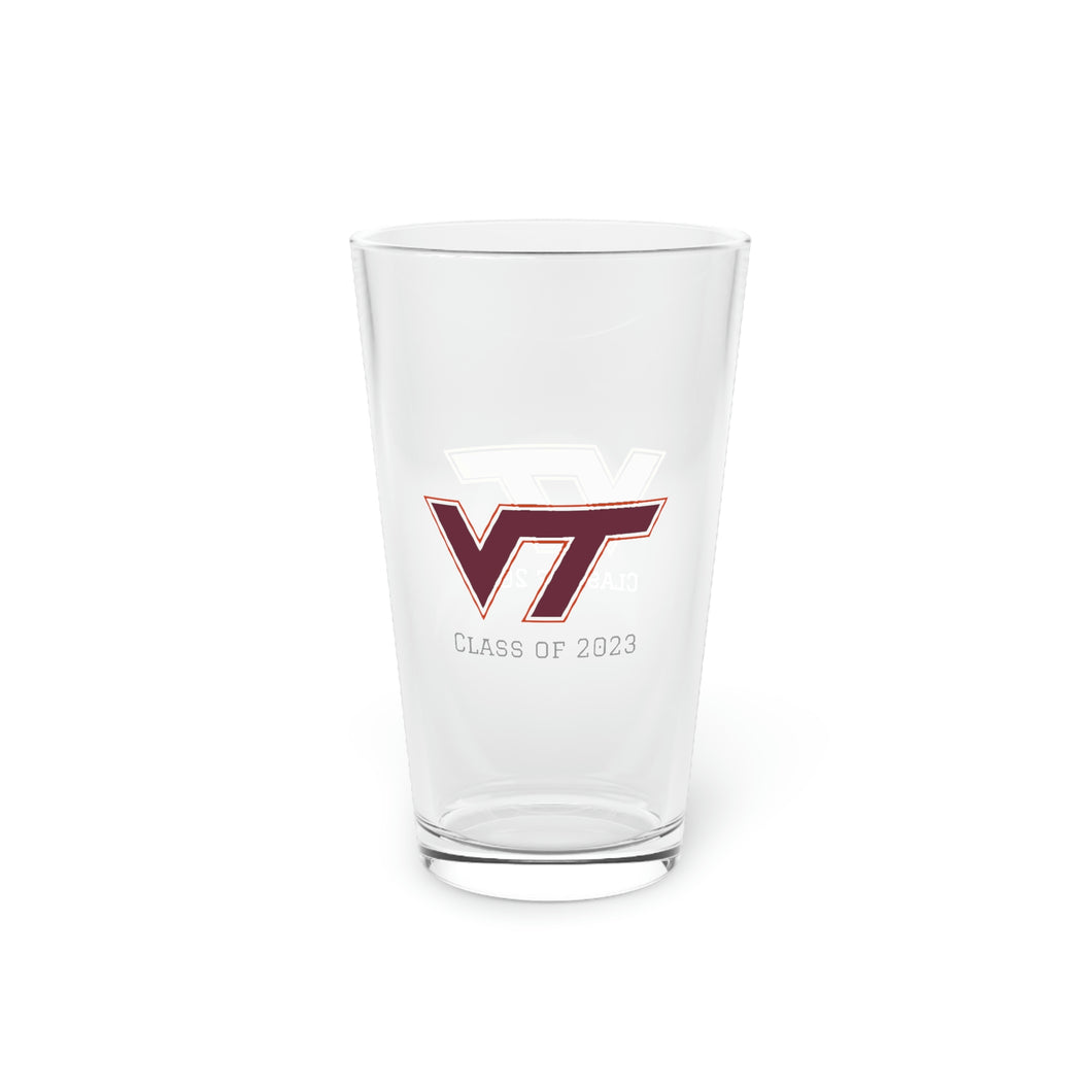 Virginia Tech Class of 2023 Pint Glass, 16oz