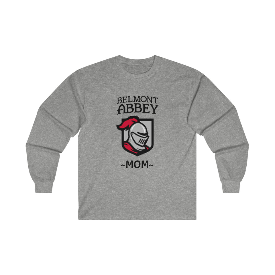 Belmont Abbey Mom Ultra Cotton Long Sleeve Tee