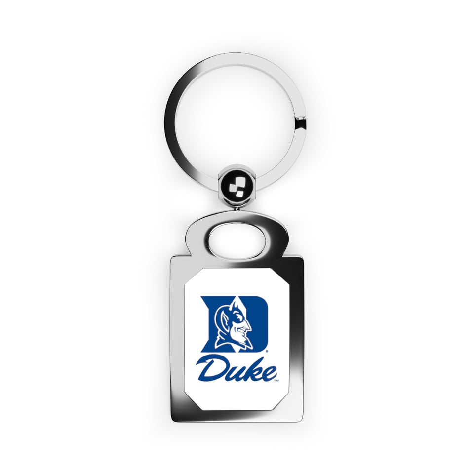 Duke Rectangle Photo Keyring