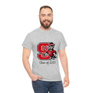 NC State Class of 2023 Unisex Heavy Cotton Tee