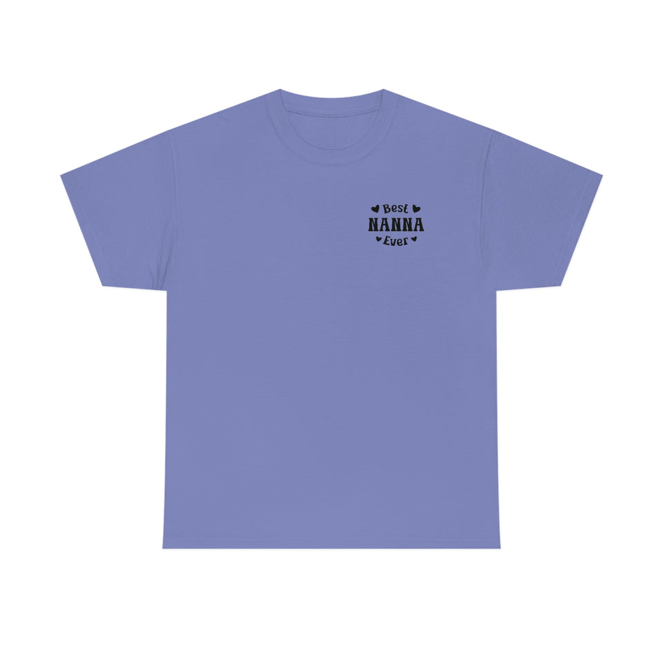 Best Nanna Ever Unisex Heavy Cotton Tee